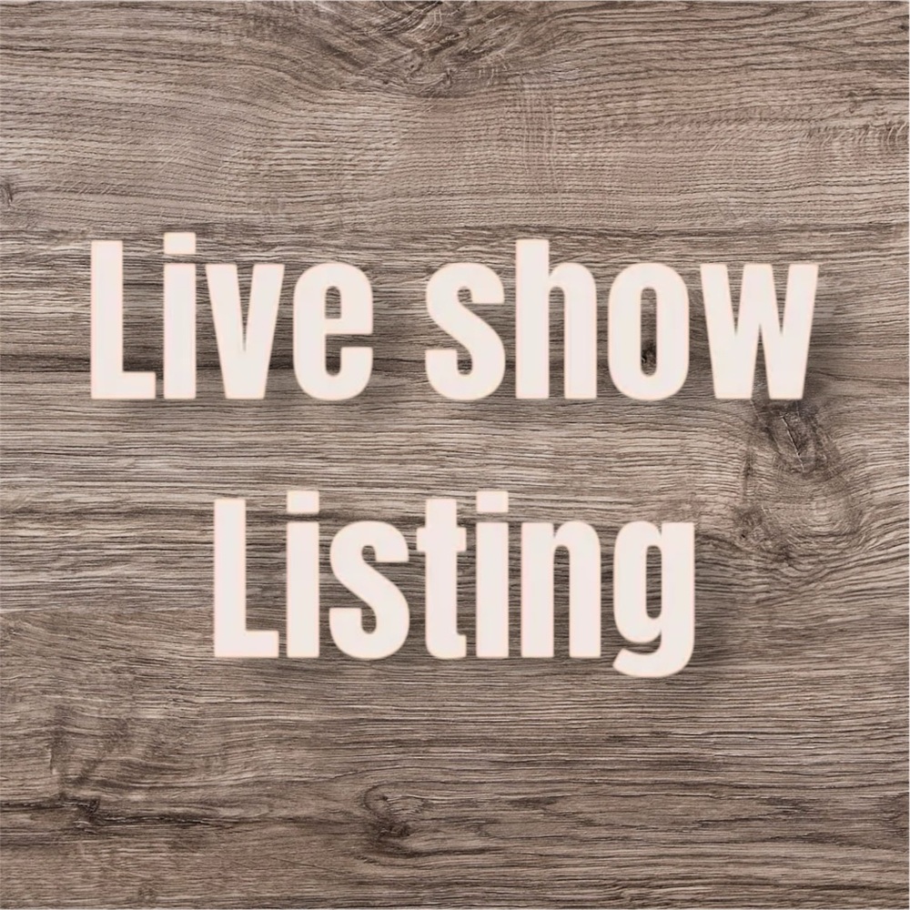 Live Show Listing